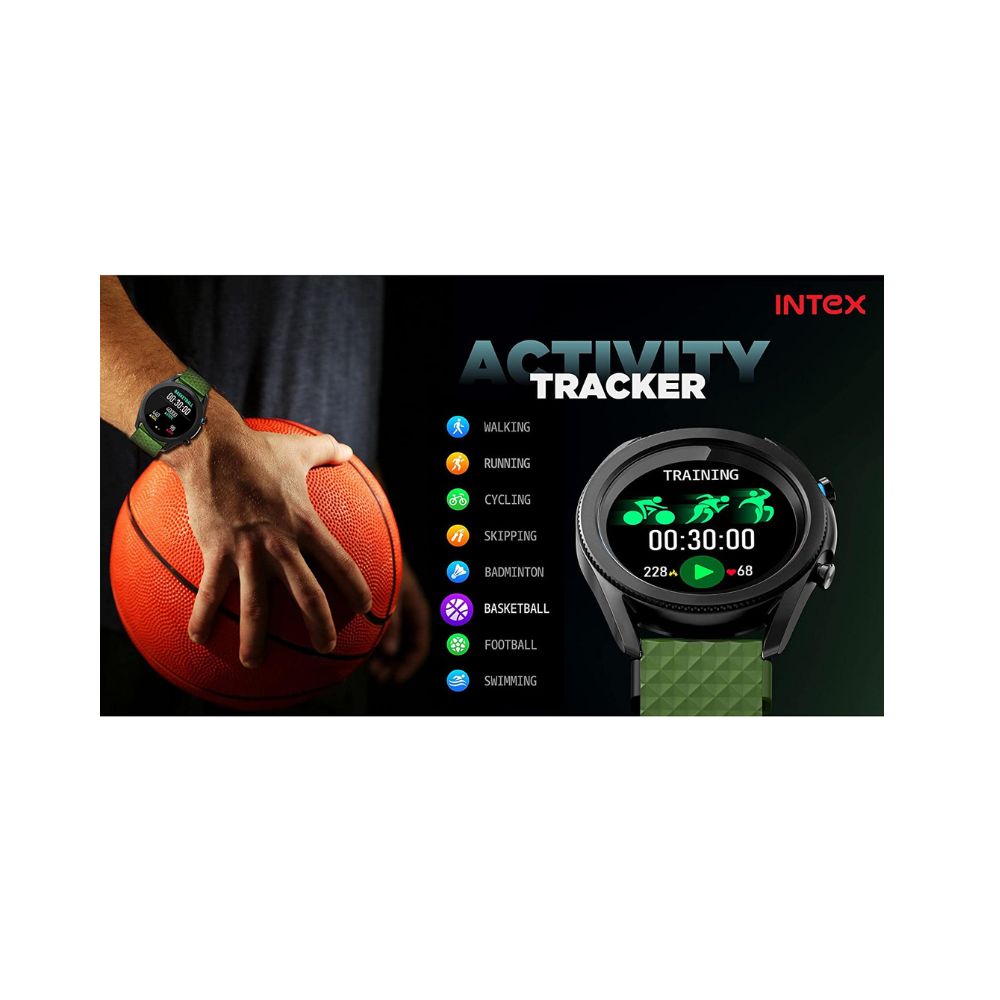 Intex smartwatch fitrist active calling