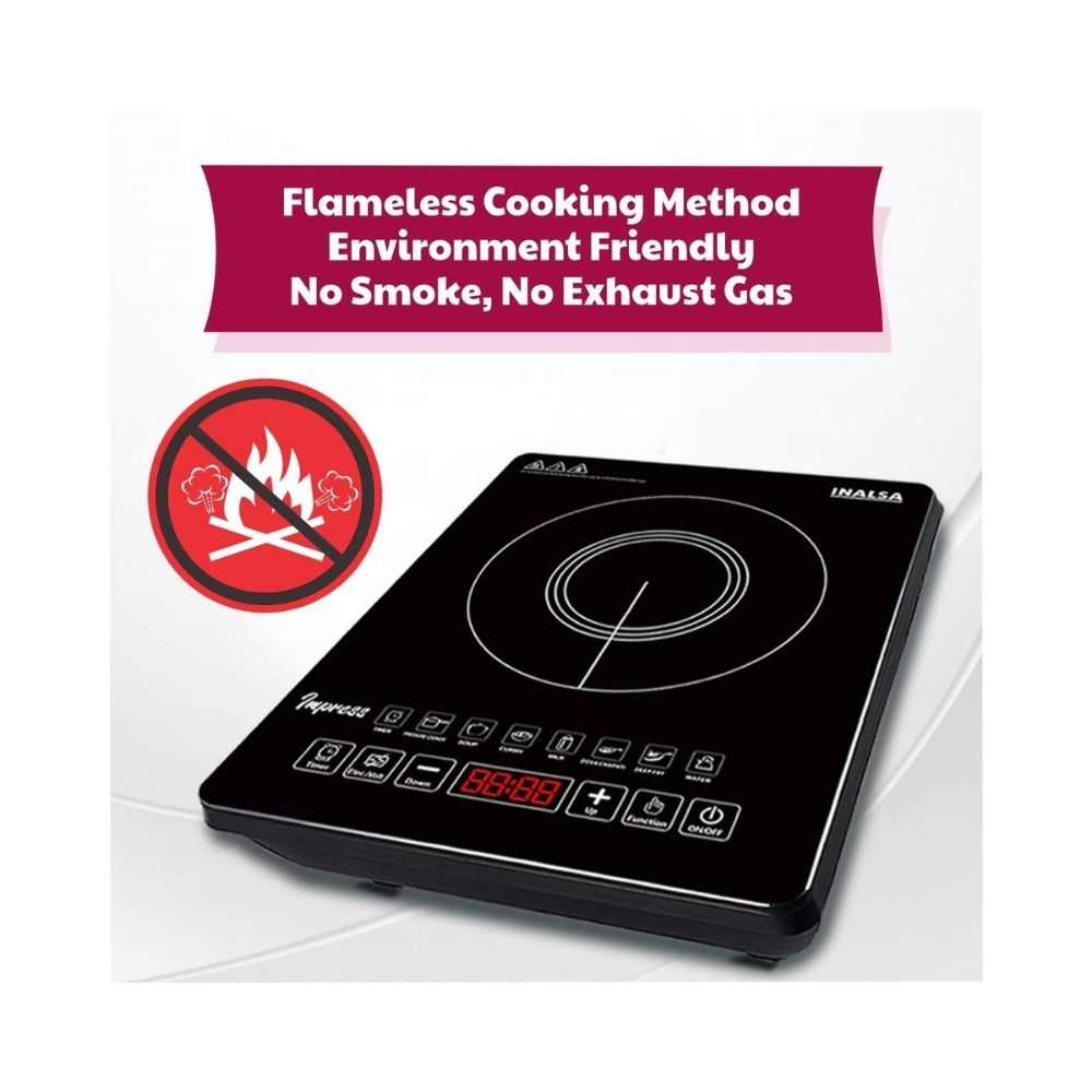 Inalsa Glass-Top Induction Impress - 2100 Watts