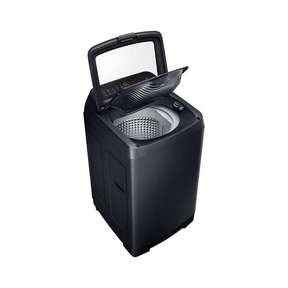 Samsung 6.5 Kg Inverter 5 star Fully-Automatic Top Loading Washing Machine (WA65N4571VV/TL, Black Caviar, ActivWash+)