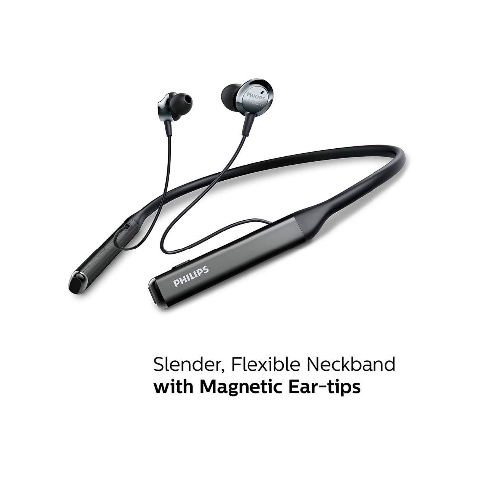 Philips Audios Performance TAPN505 in-Ear Neckband Bluetooth 5.0 Earphones