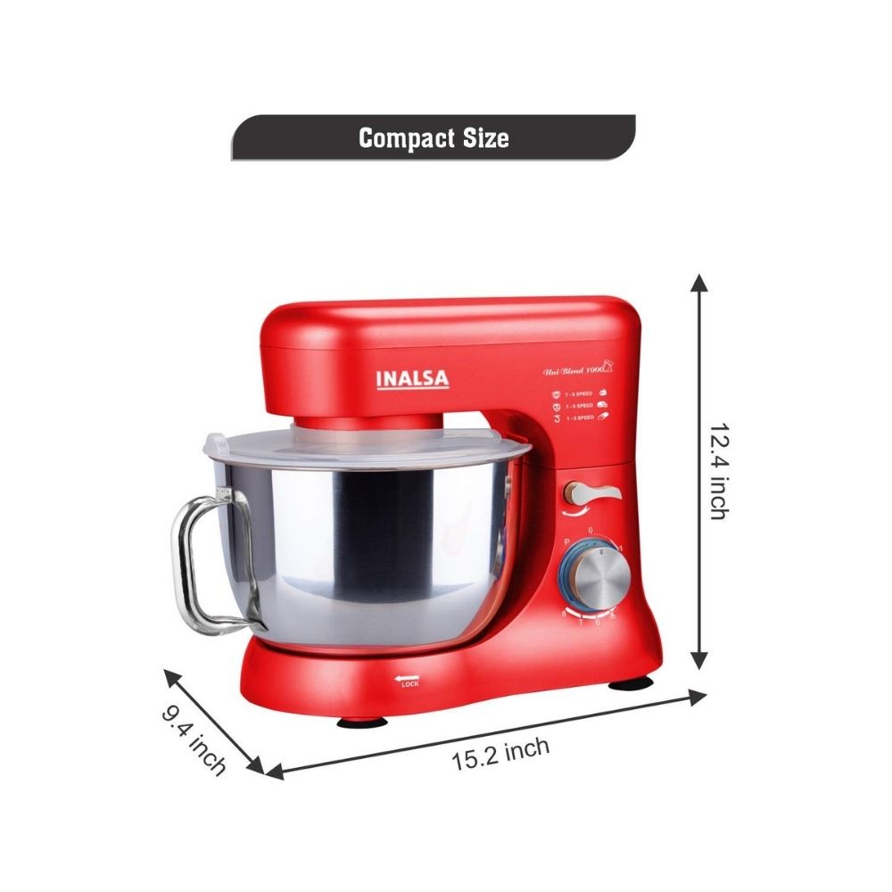 Inalsa Stand Mixer Uni Blend 1000-1000W