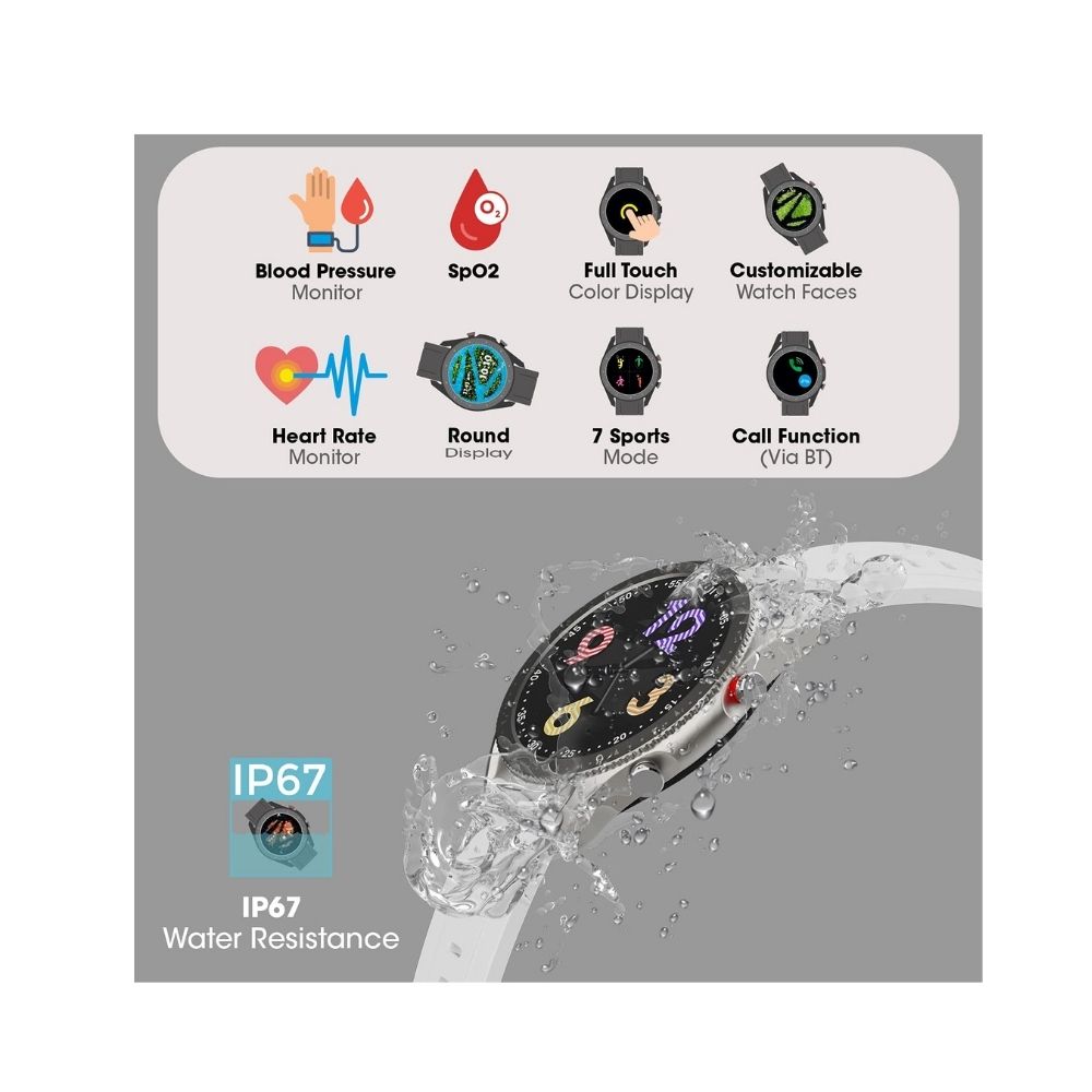 Zebronics ZEB-FIT4220CH Smart Fitness Watch