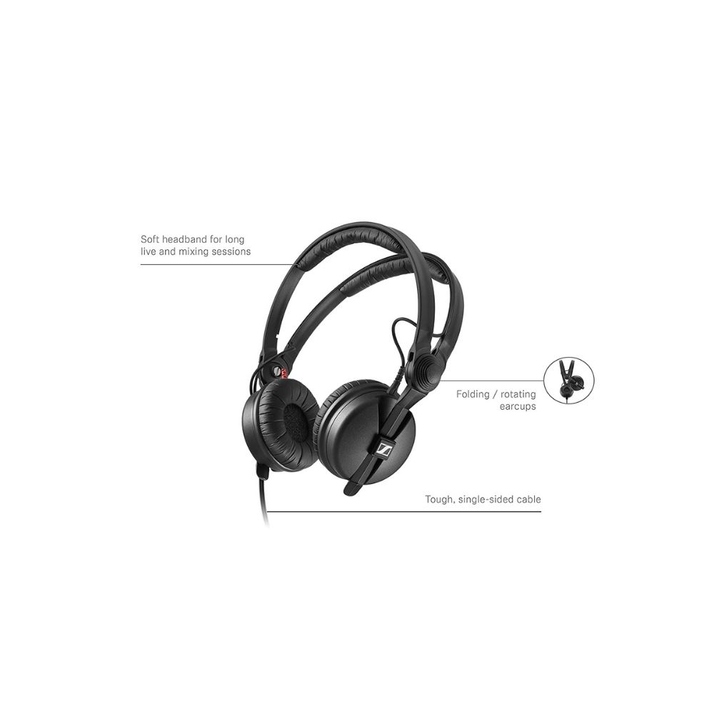 Sennheiser Headphone HD 25 Iconic and Legendary headphone with Detailed and Precise sound