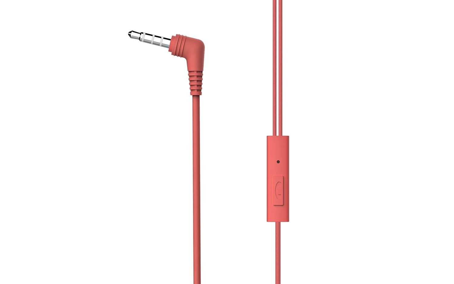 Nokia Buds (Wb-101) Powerful Bass Performance Wired In Ear Earphones With Mic For Clear Voice Calls, Virtual Assistant Control Enabled Angled Acoustic Tubes For A Comfortable And Secure Fit, Red