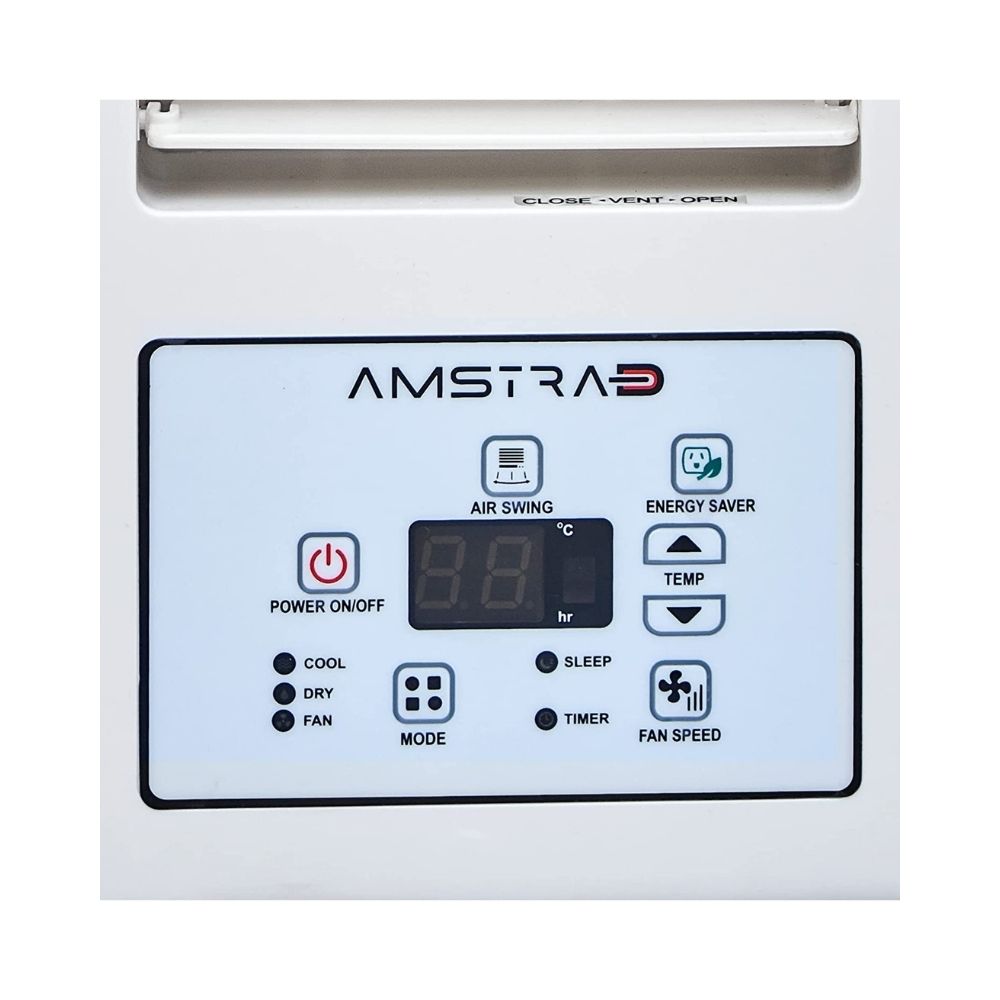 Amstrad 1.5 Ton 3 Star Window AC (Copper, Dust Filter,  AMW193E, White)