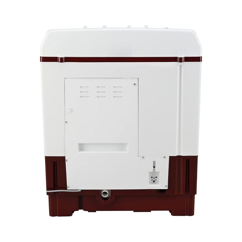 LG 7 kg Semi Automatic Top Load  White, Burgabdy red  (P7010RRAZ)