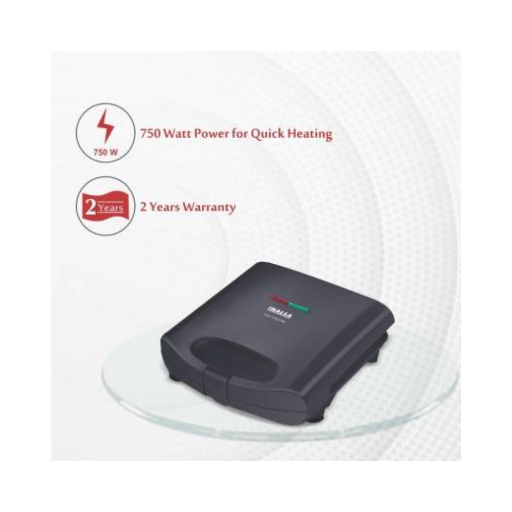Inalsa Easy Toast BG Toast  (Black)