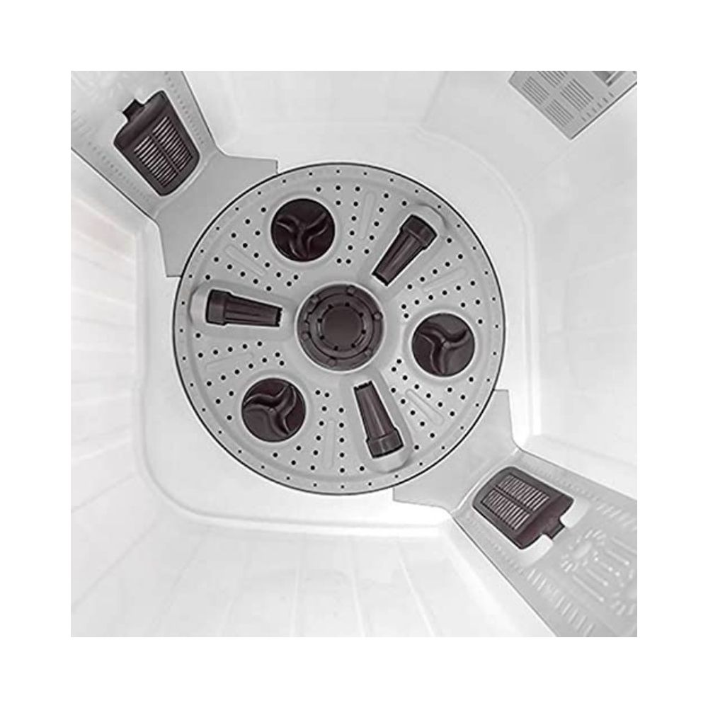 Voltas Beko 8.5 kg 5 Star Semi-Automatic Top Load Washing Machine ( WTT85DGRG, Grey)