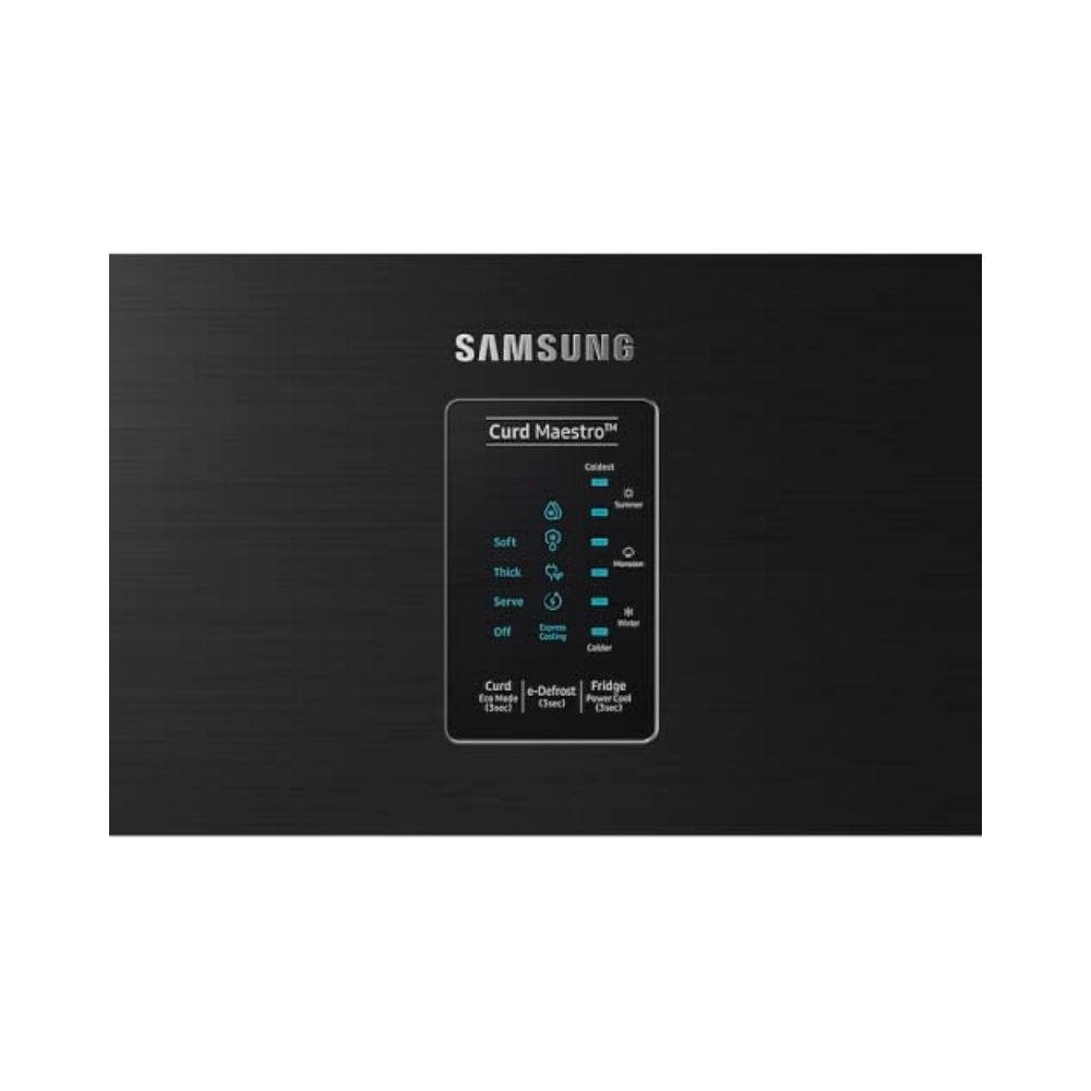 Samsung 192 L 3 Star Inverter Direct cool Single Door Refrigerator (RR21A2J2YBX/HL) Luxe Black