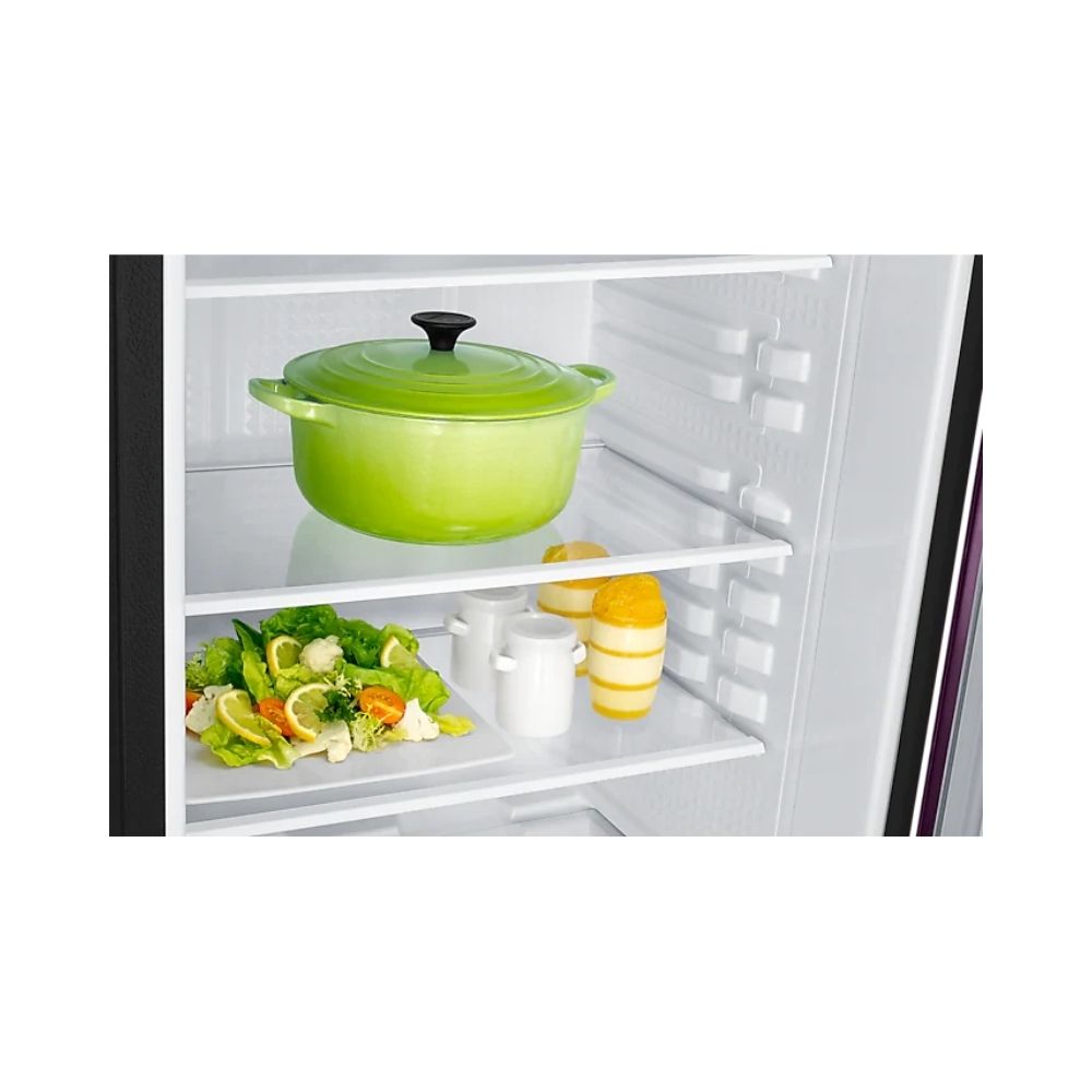 Samsung 230 L Direct Cool Single Door 3 Star Refrigerator (Camellia Purple, RR24A272YCR/NL)