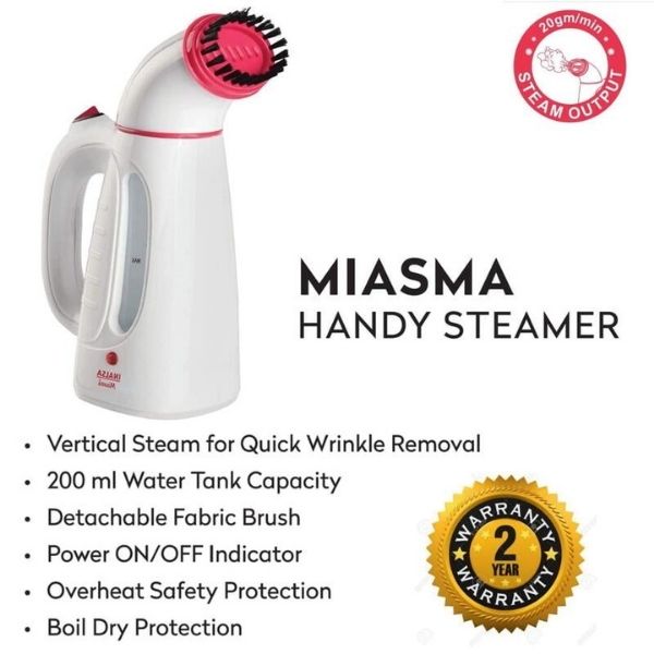 Inalsa Miasma Garment Steamer Handheld Fabric Steamer