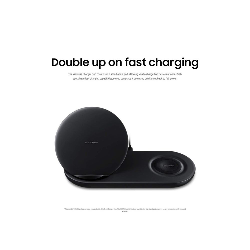 Samsung EP-N6100TBEGIN Wireless Duo Charging Pad