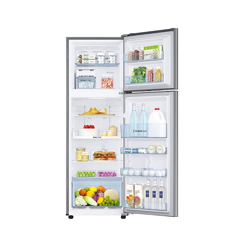 Samsung 255 L 2 Star Frost-Free Double Door Refrigerator (RT30T3722S8/NL, Elegant Inox(Light Doi Metal))