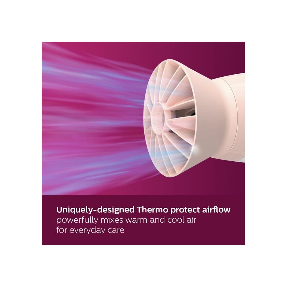 PHILIPS BHD308/30 Hair Dryer (1600 W, White)