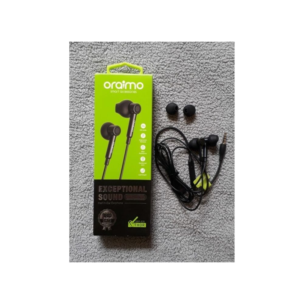 Oraimo OEP-E25 THOR Exceptional sound half-in earphone