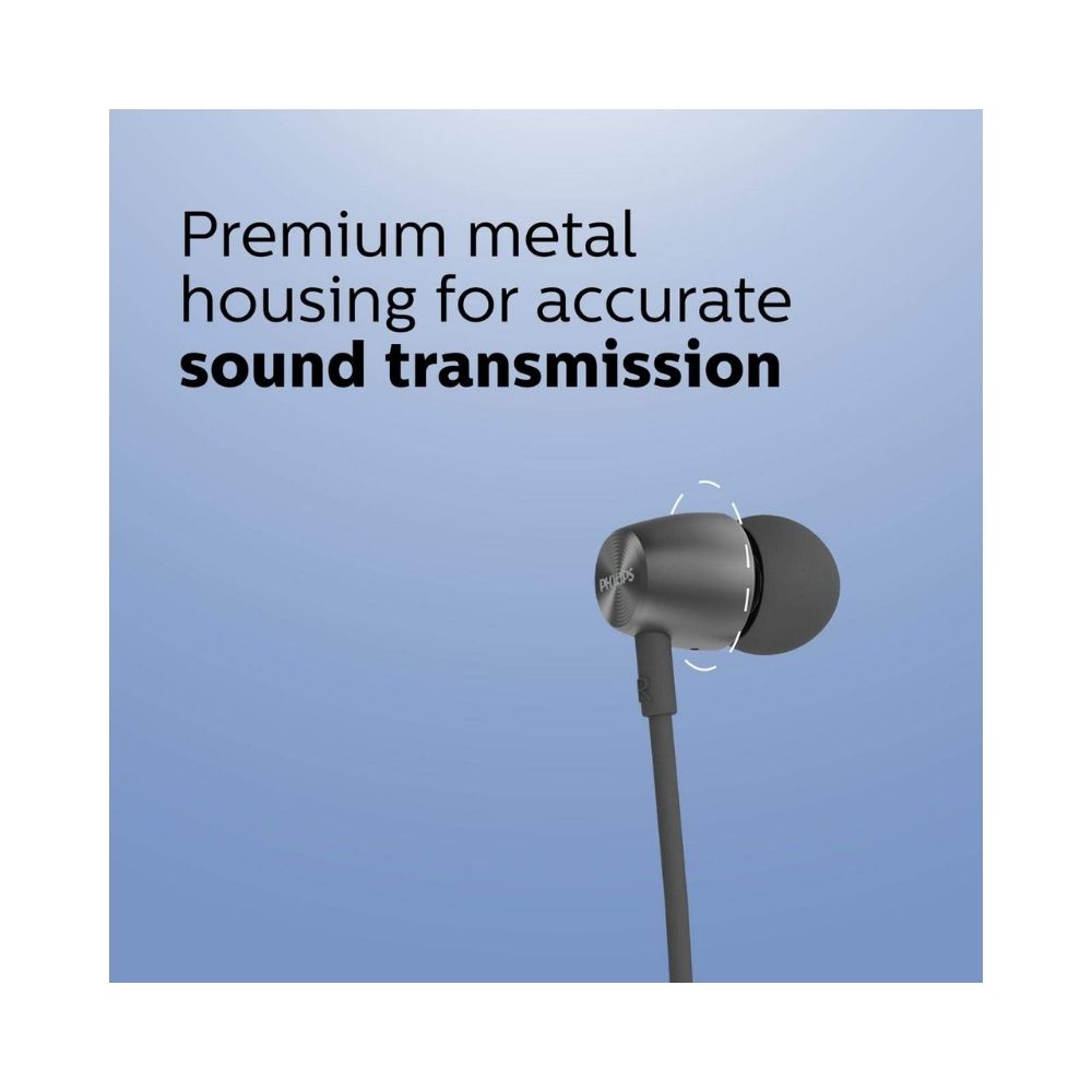 Philips Audio TAN2215 Bluetooth Wireless in Ear Earphones with Mic (Black)