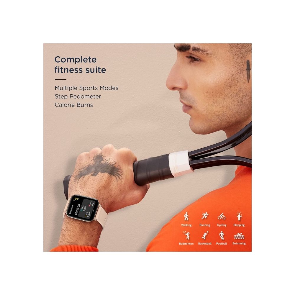 Pebble Pace Pro SmartWatch with 1.7 Bright HD Curved Display (PFB14, Pink)