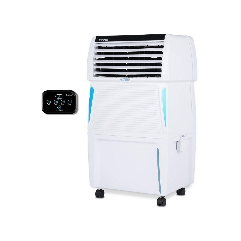 Symphony Touch Personal Cooler with Remote - 35L, White