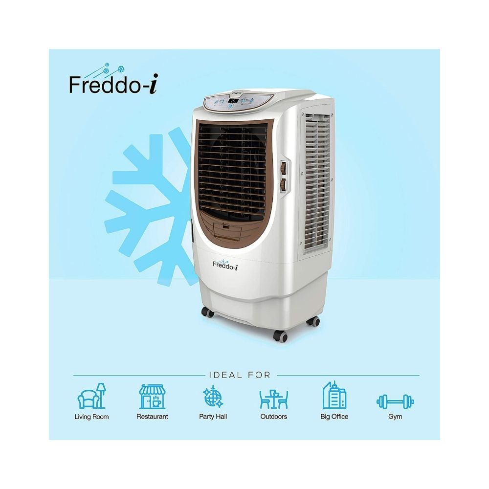 Havells Freddo I Desert Air Cooler -70 Litres (White, Brown)