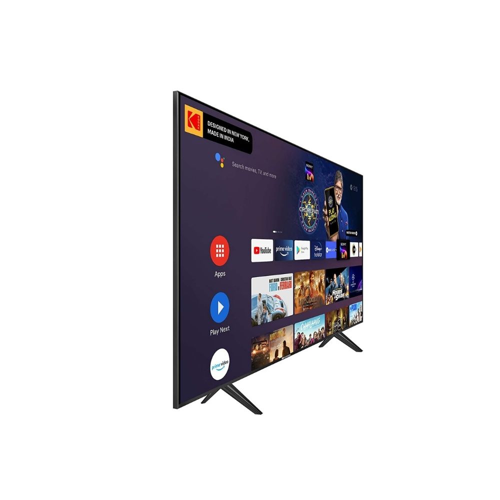 Kodak 108 cm (43 Inches) 4K Ultra HD Certified Android LED TV 43UHDX7XPRO (Black)