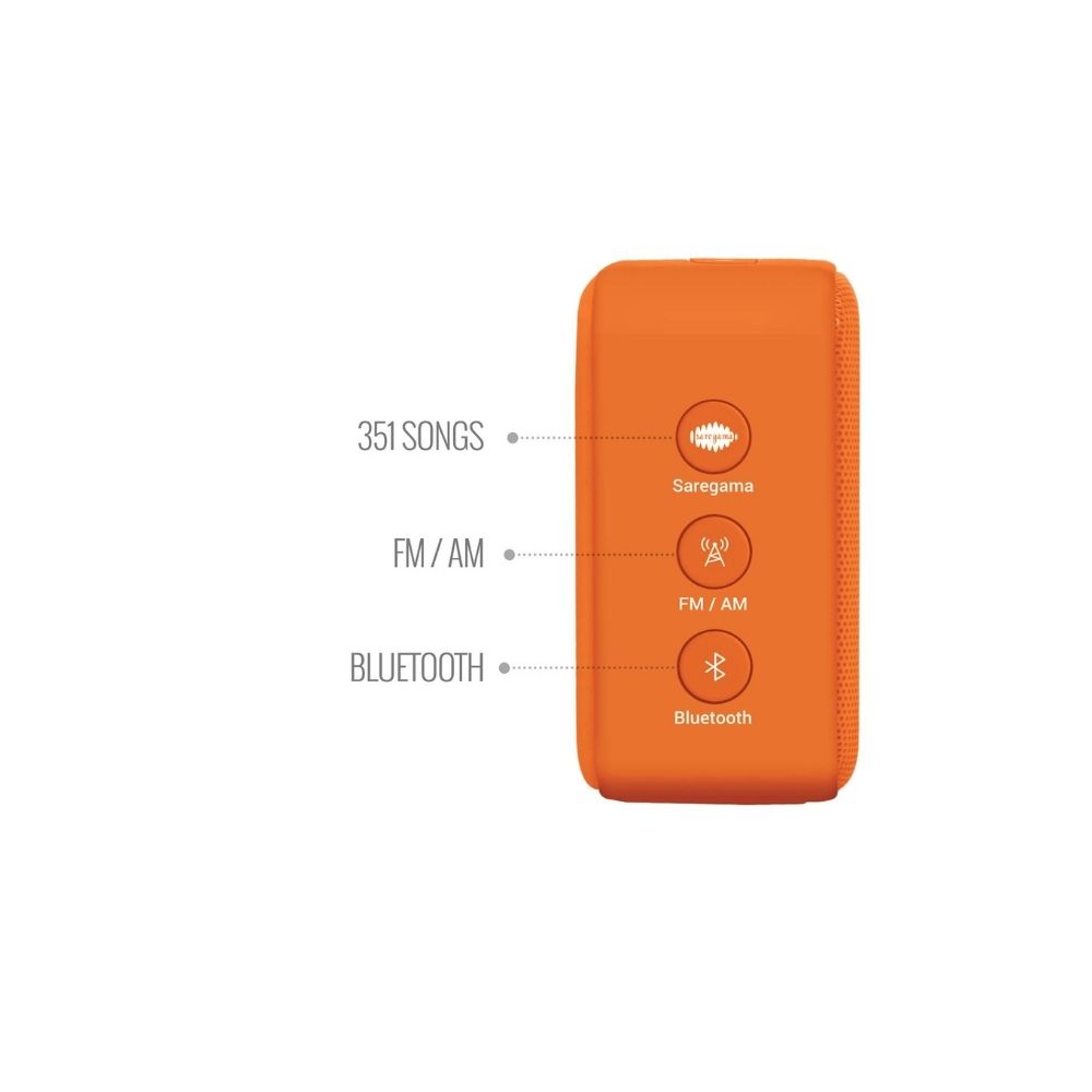 Carvaan Saregama Mini Shrimad Bhagavad Gita 2.0 Channel Wireless Bluetooth Speaker