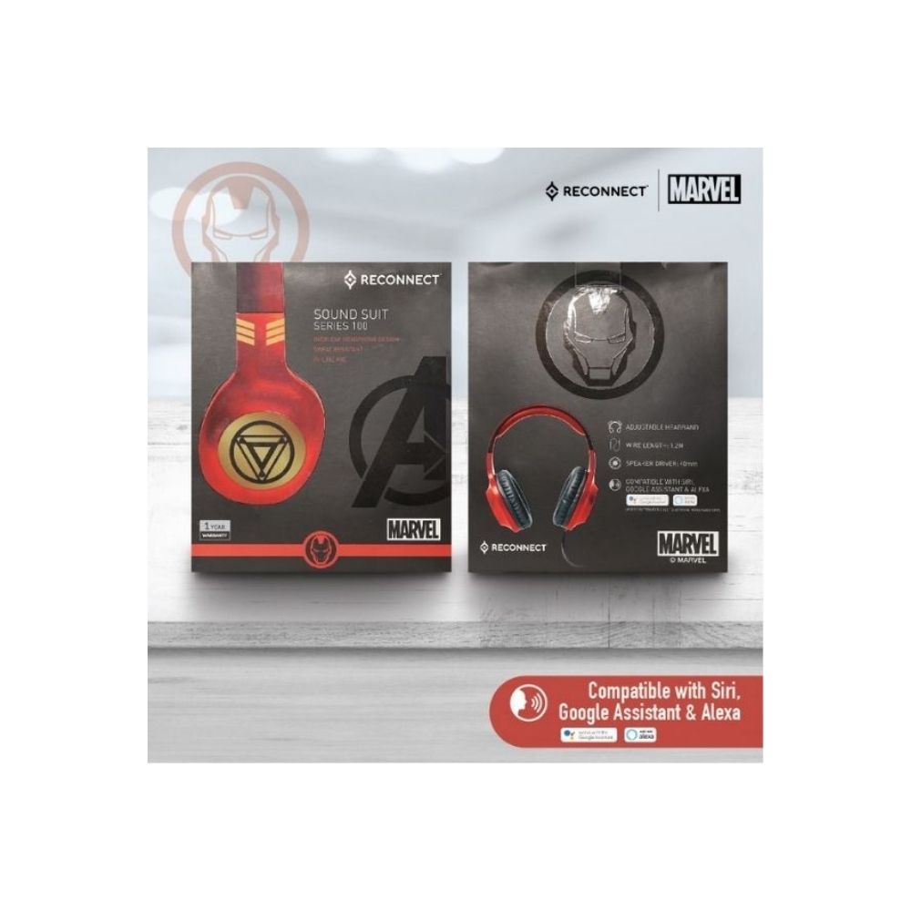 Disney Marvel Marvel Iron Manwired Headphone Specially Crafted for Childre