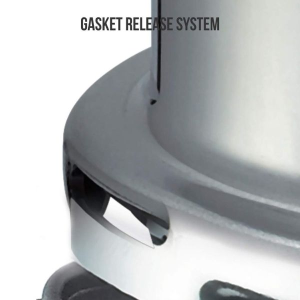 Prestige Popular Aluminium Pressure Cooker, 6.5 Litres (10024)