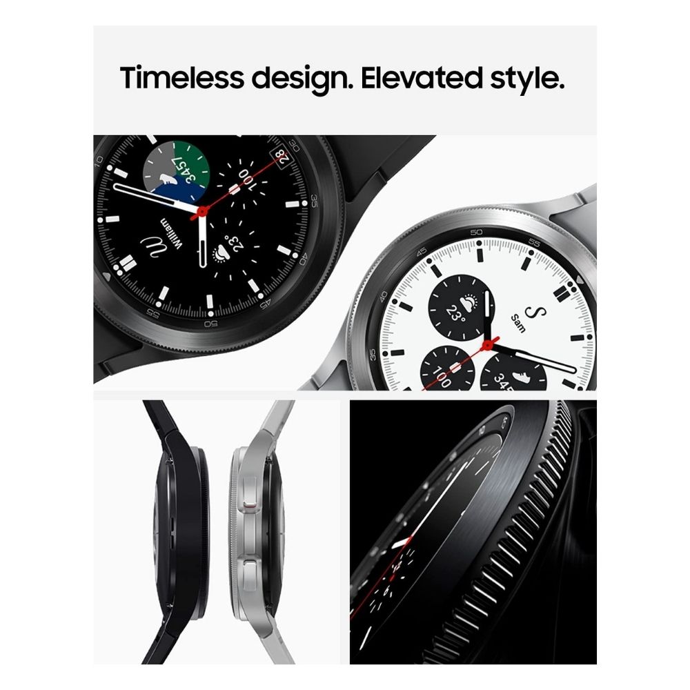 Samsung Galaxy Watch4 Classic Bluetooth (4.2cm, Silver)