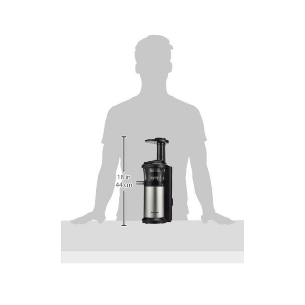Panasonic MJ-L500 150-Watt Cold Press Slow Juicer (Silver)