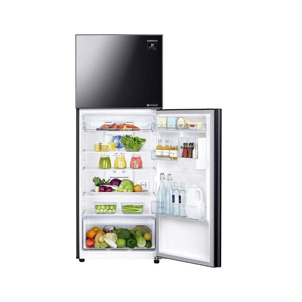 Samsung 415 L 2 Star Frost-Free Double Door Refrigerator (RT42T50682C/TL, Black)