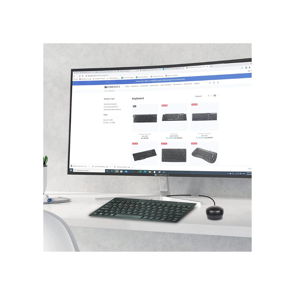 Zebronics keyboard k04 zebronics mini usb multimedia keyboard