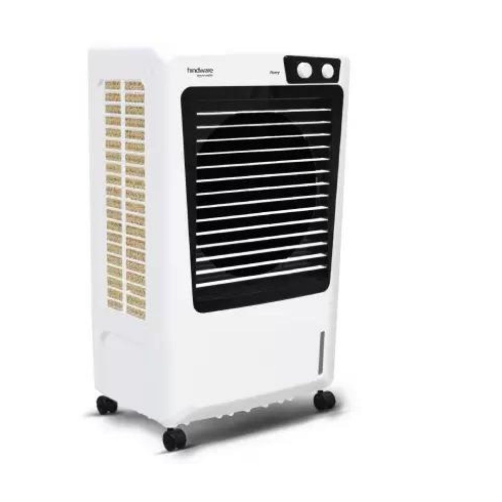 Hindware 52 L Desert Air Cooler  (White & Black, Flurry 52L)