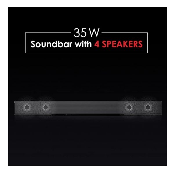 Itel XE-SB505, 35W Soundbar with Subwoofer, FM, USB and Bluetooth connectivity Options