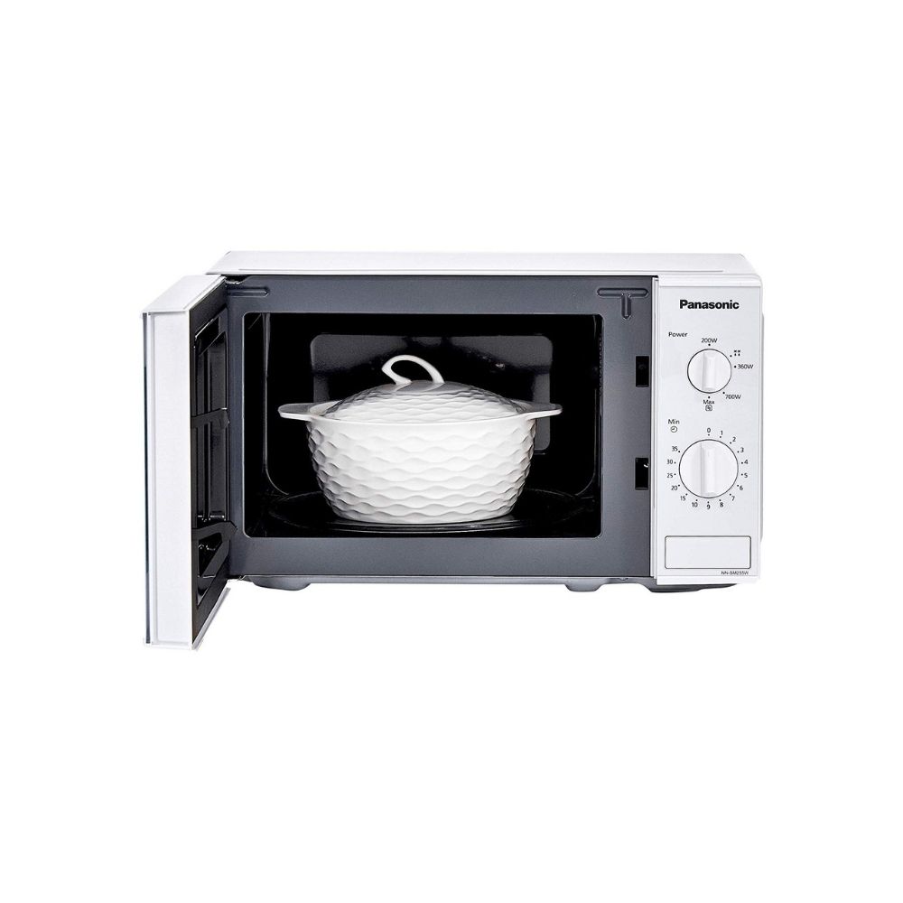 Panasonic 20L Solo Microwave Oven(NN-SM255WFDG,White)
