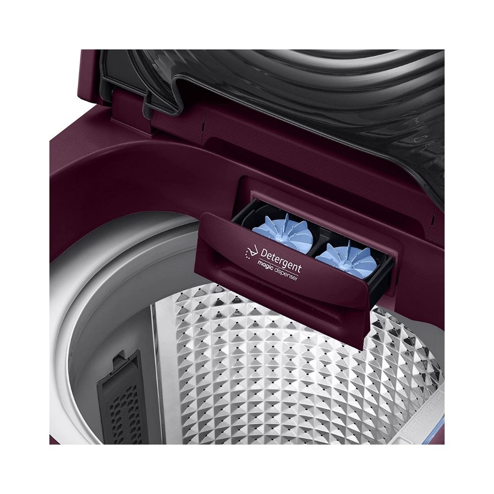 Samsung 8.0 Kg Fully-Automatic Top Loading Washing Machine (WA80N4760FE/TL,Ombre Plum)