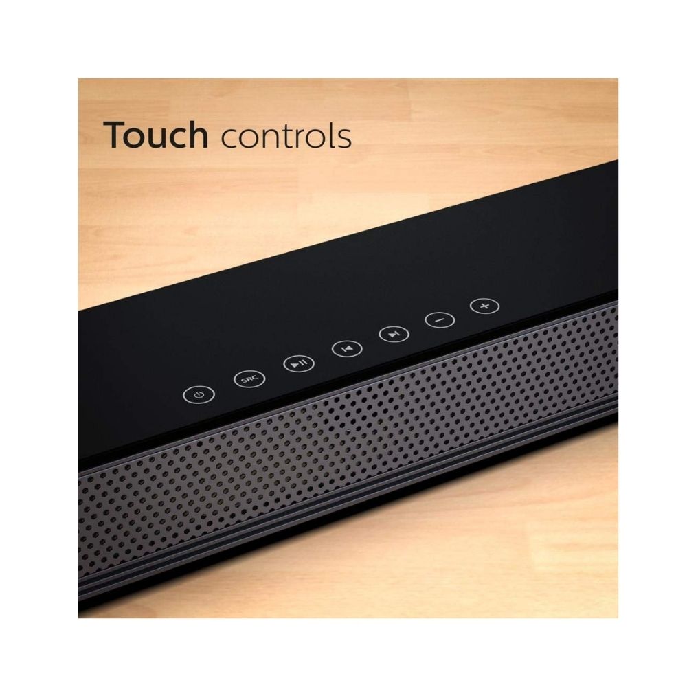 Philips HTL8162/94 with HDMI Arc 160 W Bluetooth Soundbar (Black, 2.1 Channel)