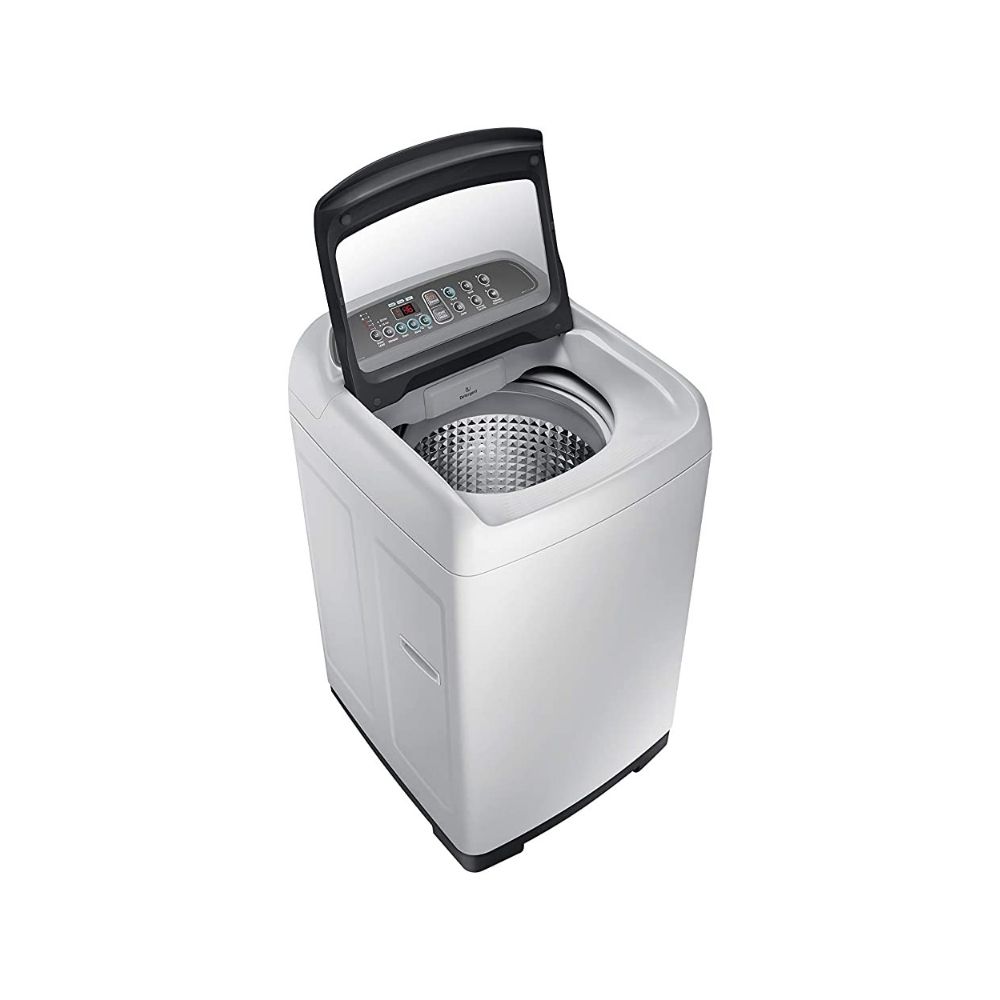 Samsung 6.5 Kg Inverter 3 star Fully-Automatic Top Loading Washing Machine (WA65M4206HV/TL, Light Grey, center jet technology)