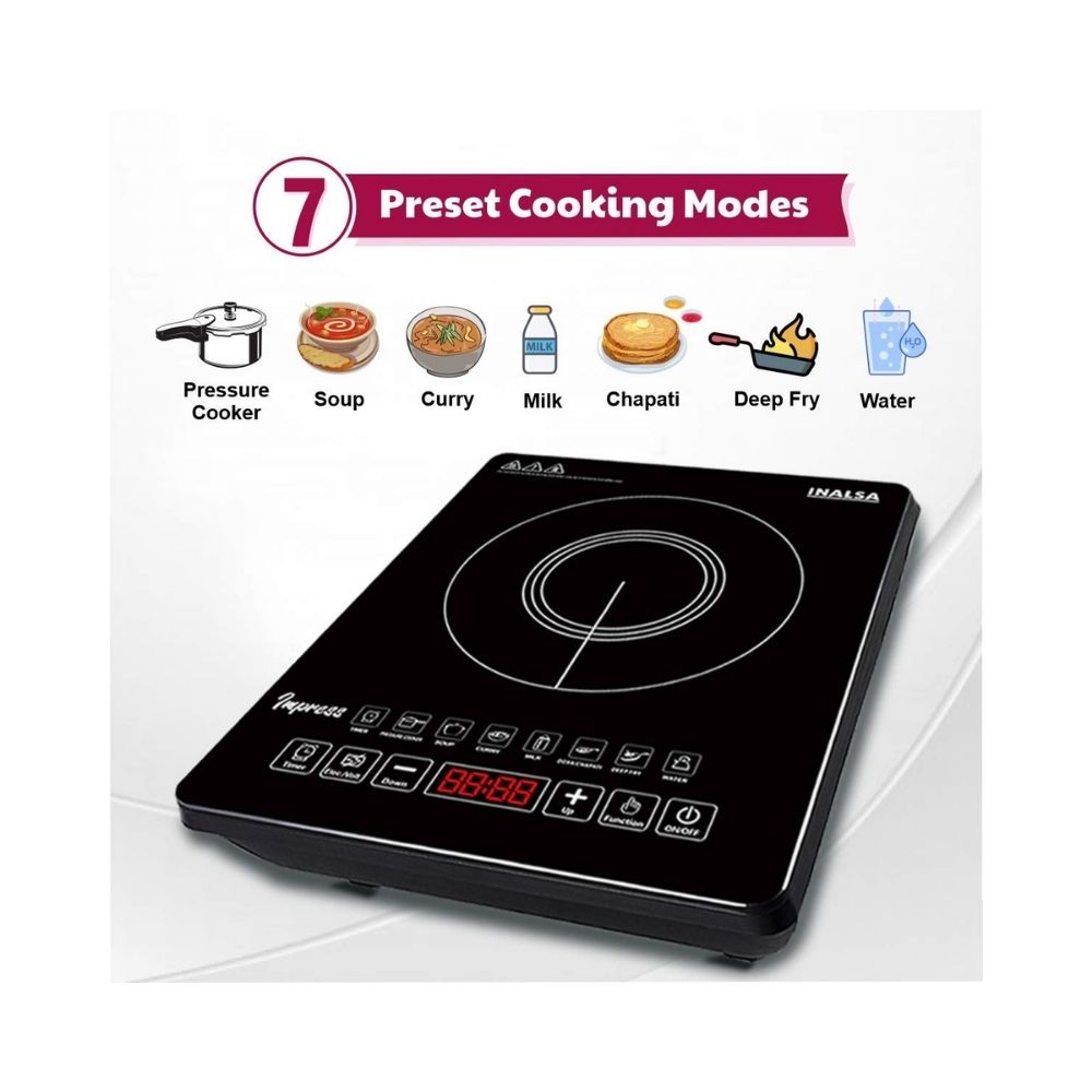 Inalsa Glass-Top Induction Impress - 2100 Watts