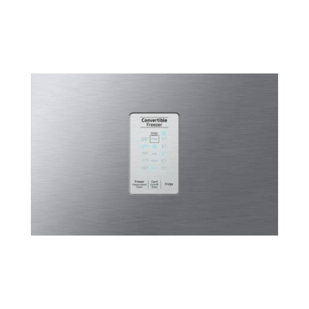 Samsung 244 L Frost Free Double Door 2 Star Refrigerator  (Ez Clean Steel(Silver), RT28A3C22SL/HL)