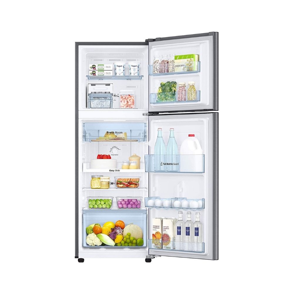 Samsung 253 L 2 Star Inverter Frost-Free Double Door Refrigerator (RT28T3042S8/NL, Elegant Inox)