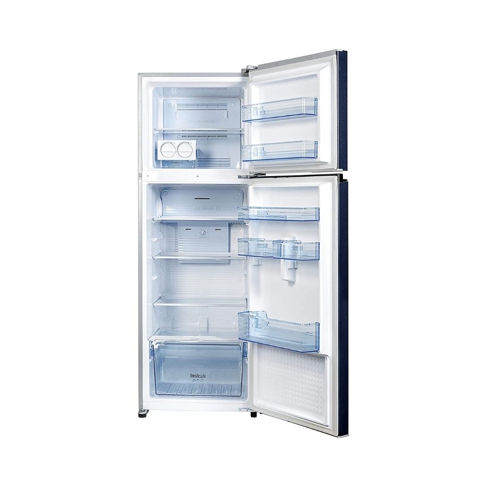 Panasonic 307 L 3 Star Frost Free Double Door Refrigerator Silver (NR-BG311VSS3)