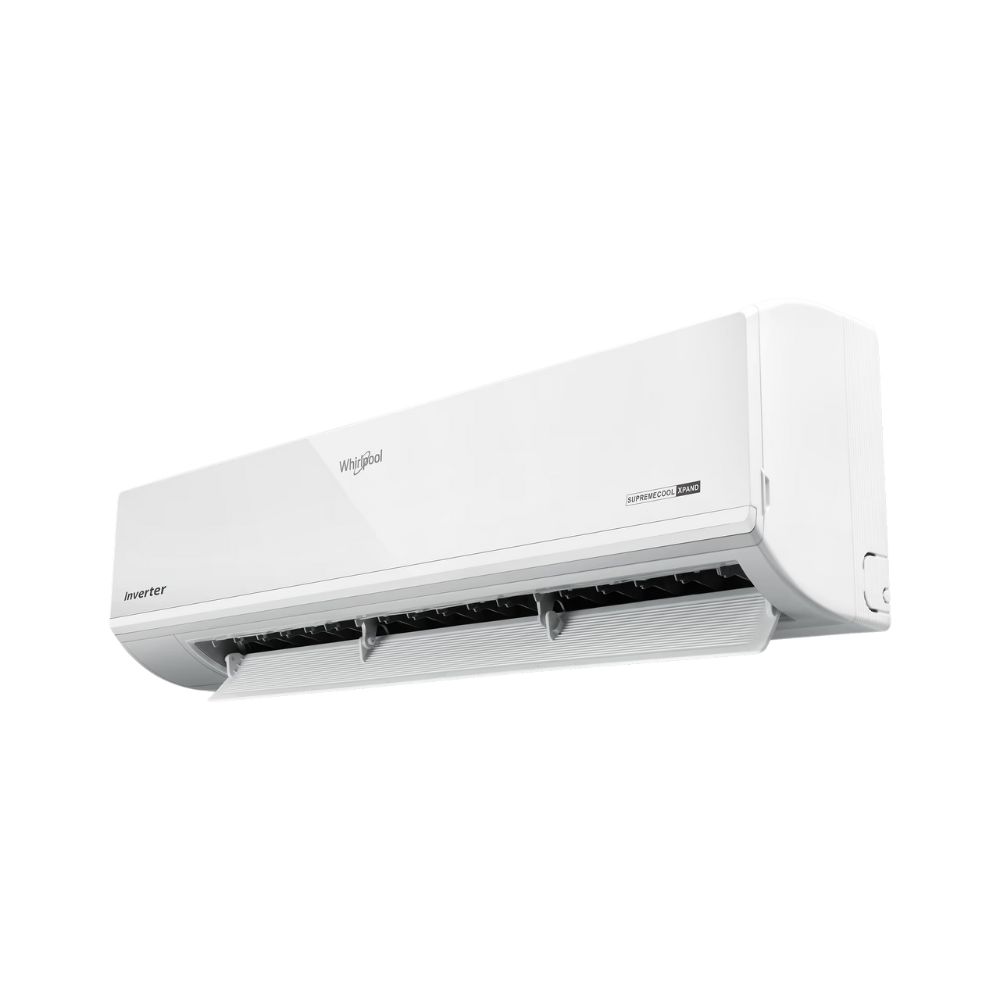 Whirlpool Supreme Cool Xpand 1.5 Ton 3 Star Inverter Split AC (4-in-1 Convertible, Copper Condenser, SAI18B32SXD0, White)