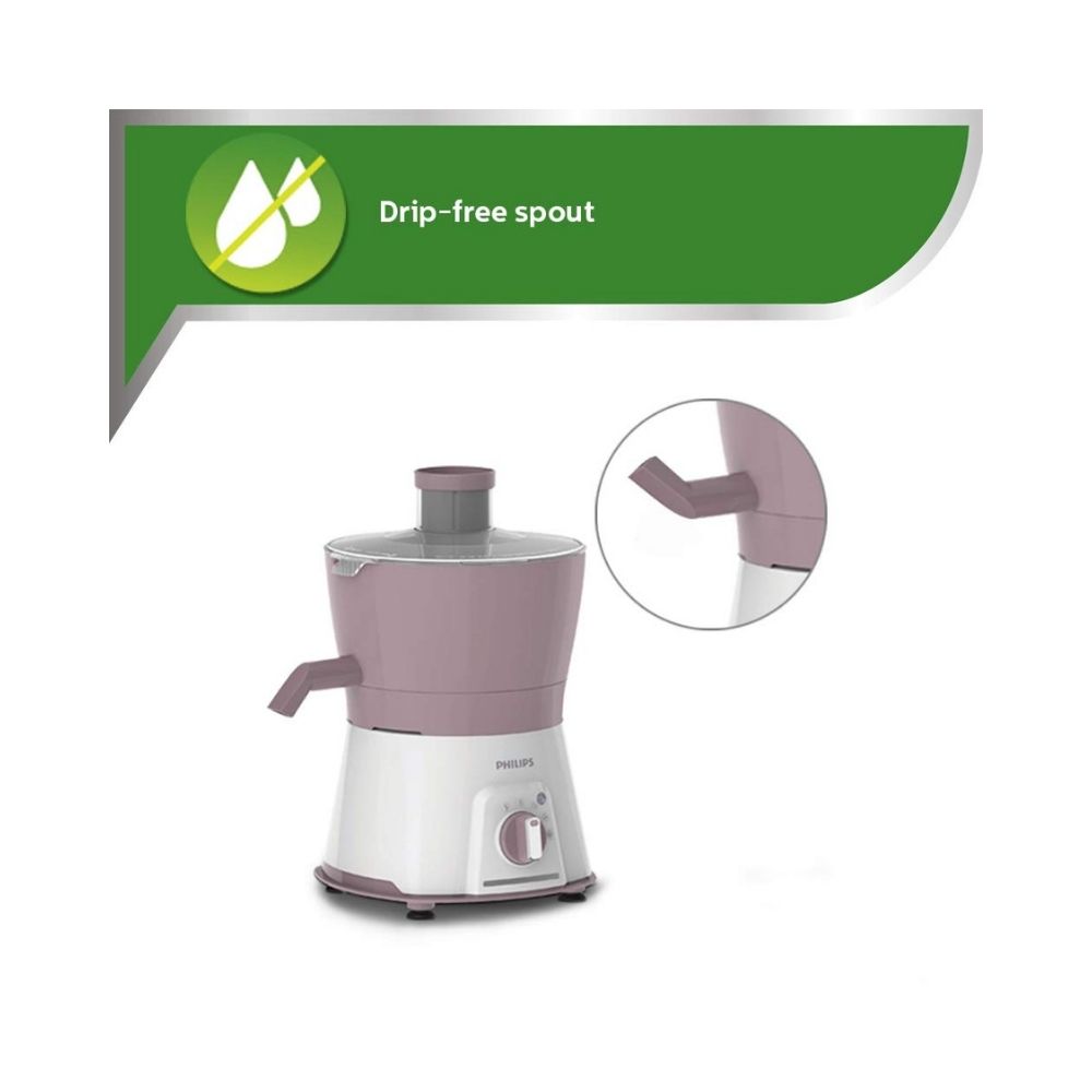 Philips HL7578/00 Viva Collection 600 W Juicer Mixer Grinder (3 Jars, Pink, White)