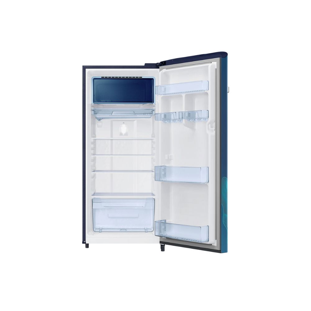 Samsung 225 L 3 Star Direct Cool Single Door Refrigerator Paradise Bloom Blue (RR23A2E2Y9U/HL)