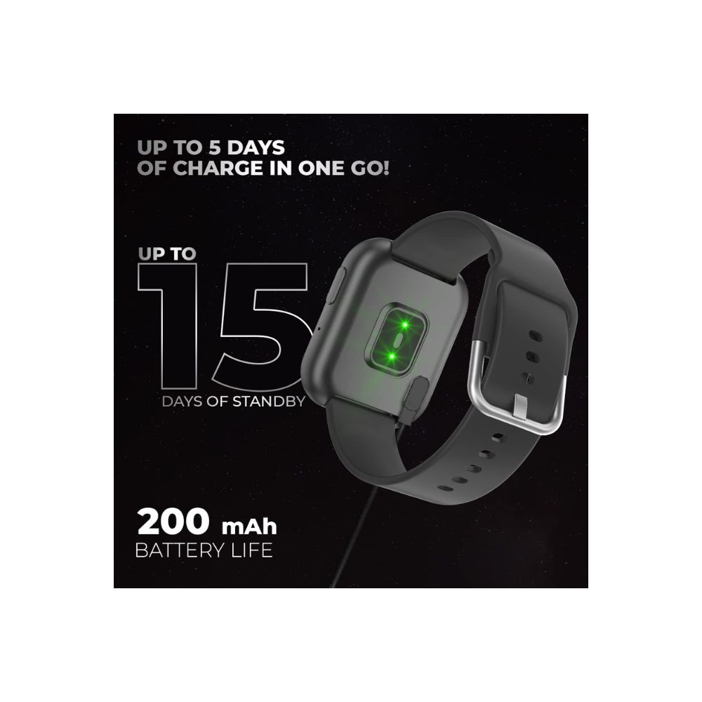 Just Corseca SNUGAR Calling smartwatch with SpO2, 1.69 Inch Full Touch Screen