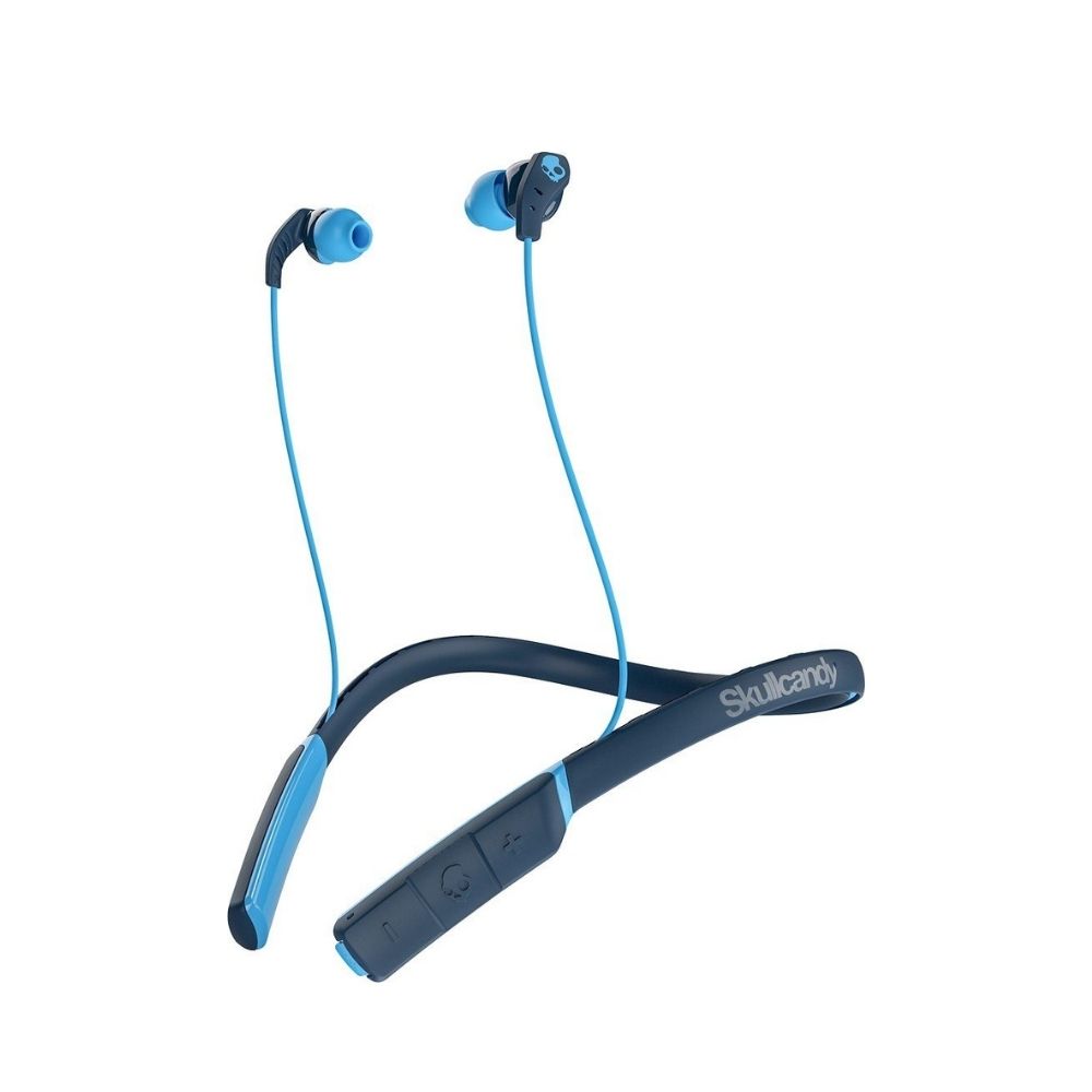Skullcandy Method Bluetooth Headset with Mic  (Navy Blue, In the Ear)