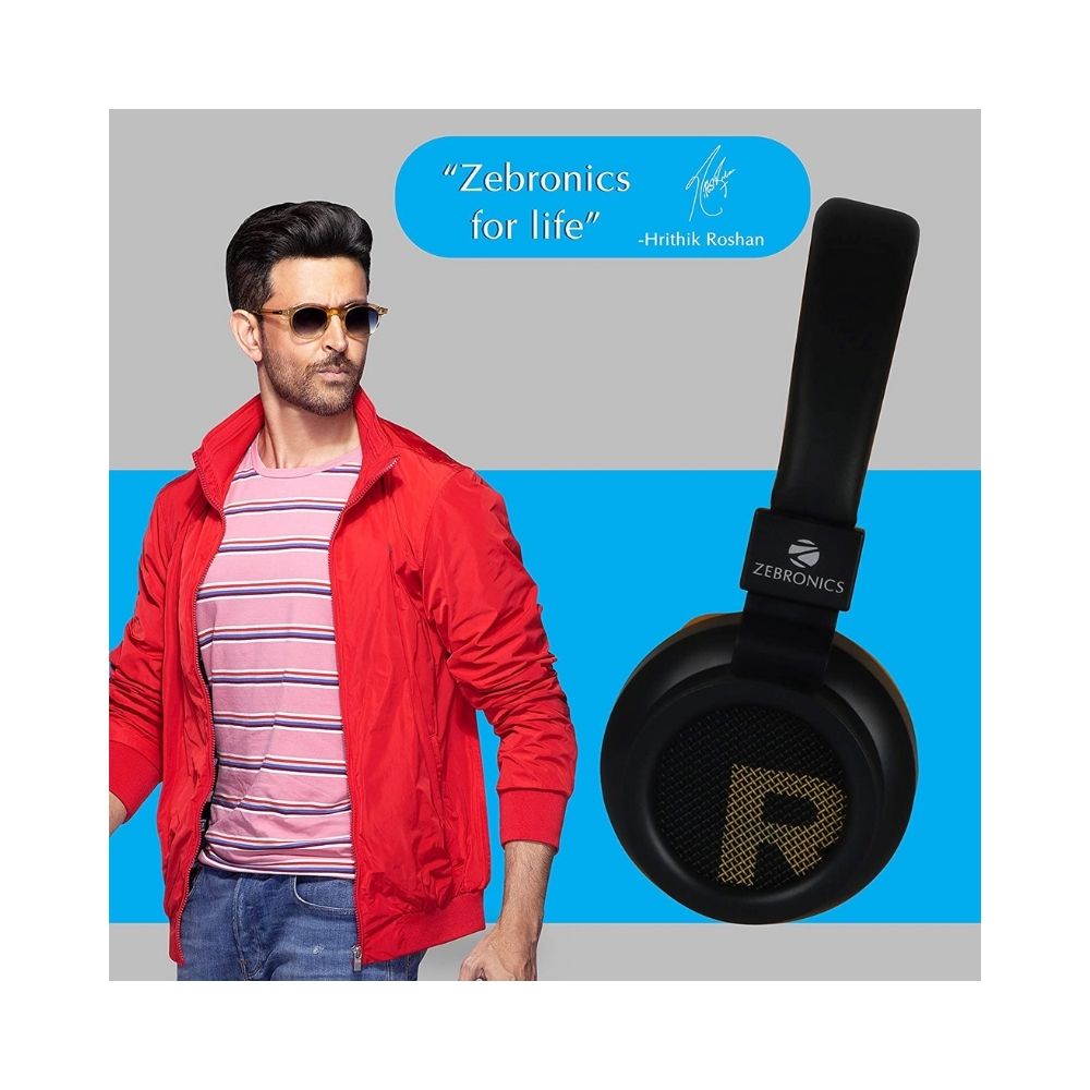 Zebronics Zeb-Bang Bluetooth Headset  (Orange)