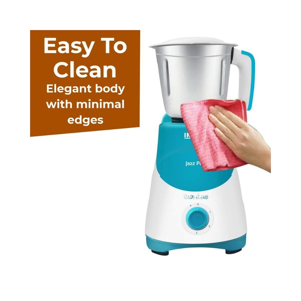 Inalsa Mixer Grinder 750W- Jazz Plus with 3 Stainless Steel Jars