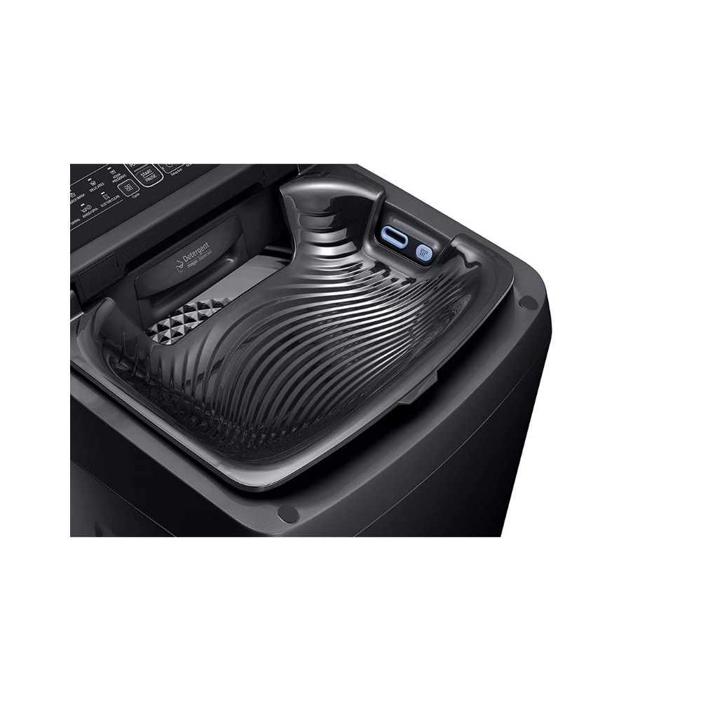 Samsung 6.5 Kg Inverter 5 star Fully-Automatic Top Loading Washing Machine (WA65N4571VV/TL, Black Caviar, ActivWash+)