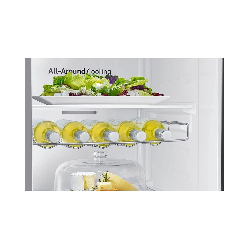 Samsung 692 L Inverter Frost-Free Side-by-Side Refrigerator (RS72A50K1SL/TL, EZ Clean Steel)